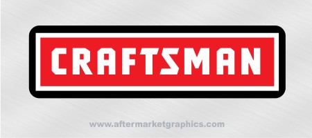 Craftsman Decals - Pair (2 pieces)